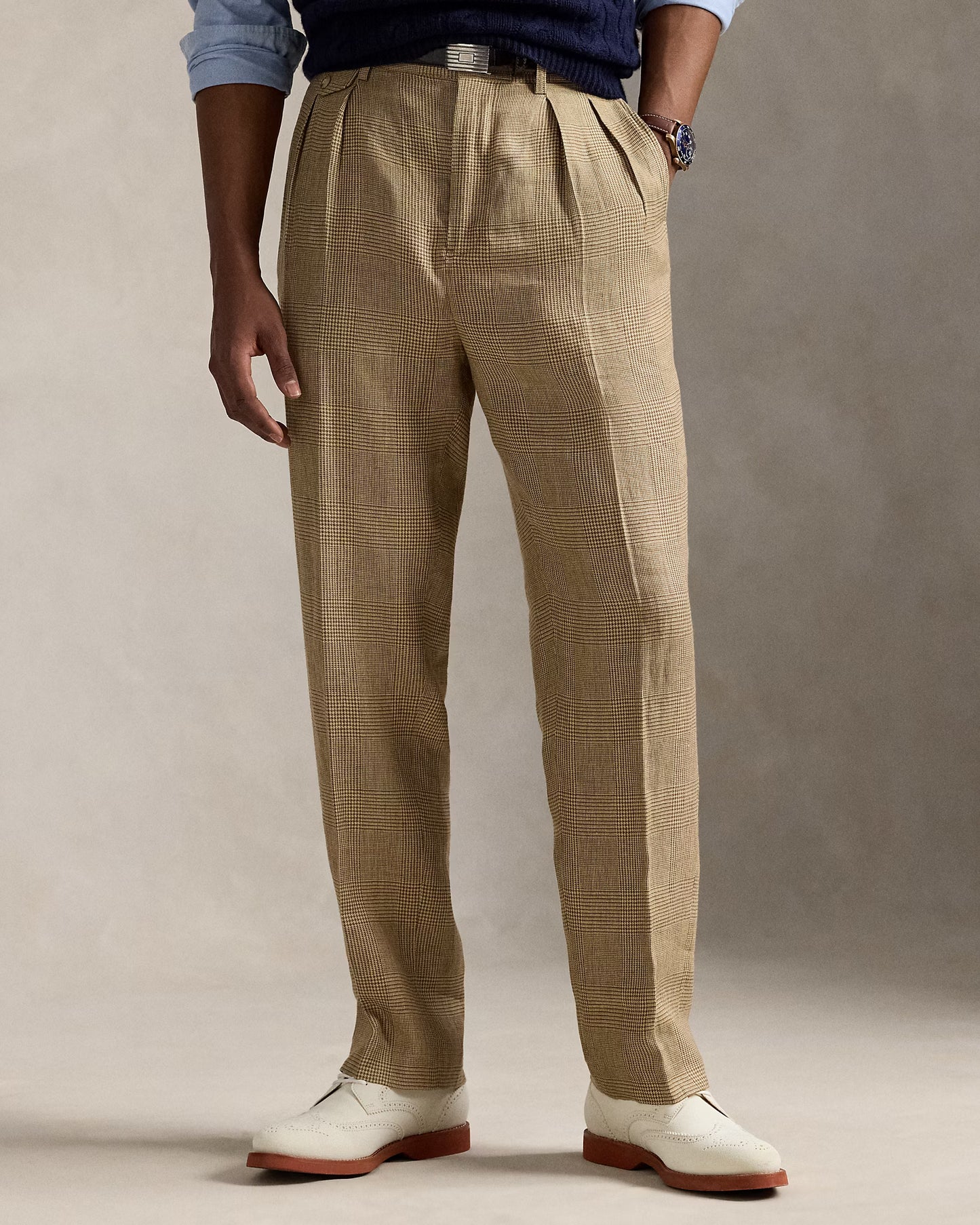 Polo Ralph Lauren - Whitman Relaxed Fit Glen Plaid Pant