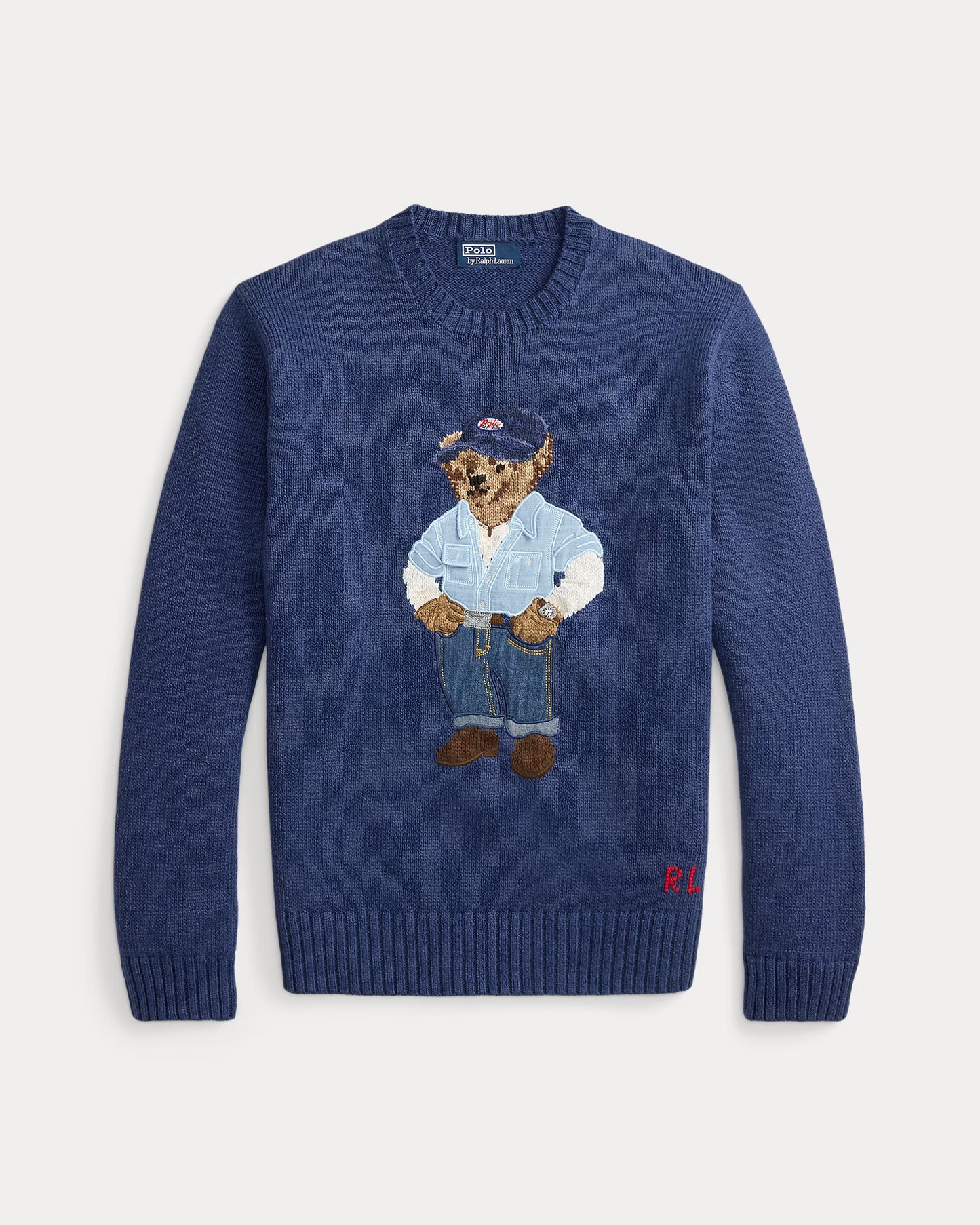 Polo Ralph Lauren - Polo Bear Linen-Cotton Sweater