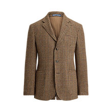 Load image into Gallery viewer, POLO Ralph Lauren - Single Breasted Large Glenplaid Polo Yale Sportcoat in Tan/Multi.
