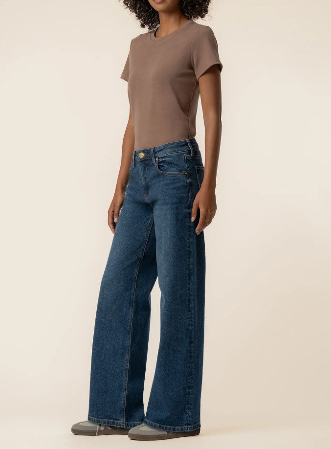 Kut From The Kloth - Selena Baggy Low Rise Straight Leg