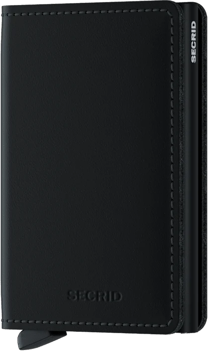 Secrid Slimwallet - Matte in Black.