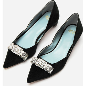 Frances Valentine - Paula Velvet w/ Rhinestone Detail