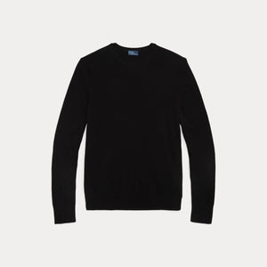 Polo Ralph Lauren - Cashmere Crewneck Sweater in Black.