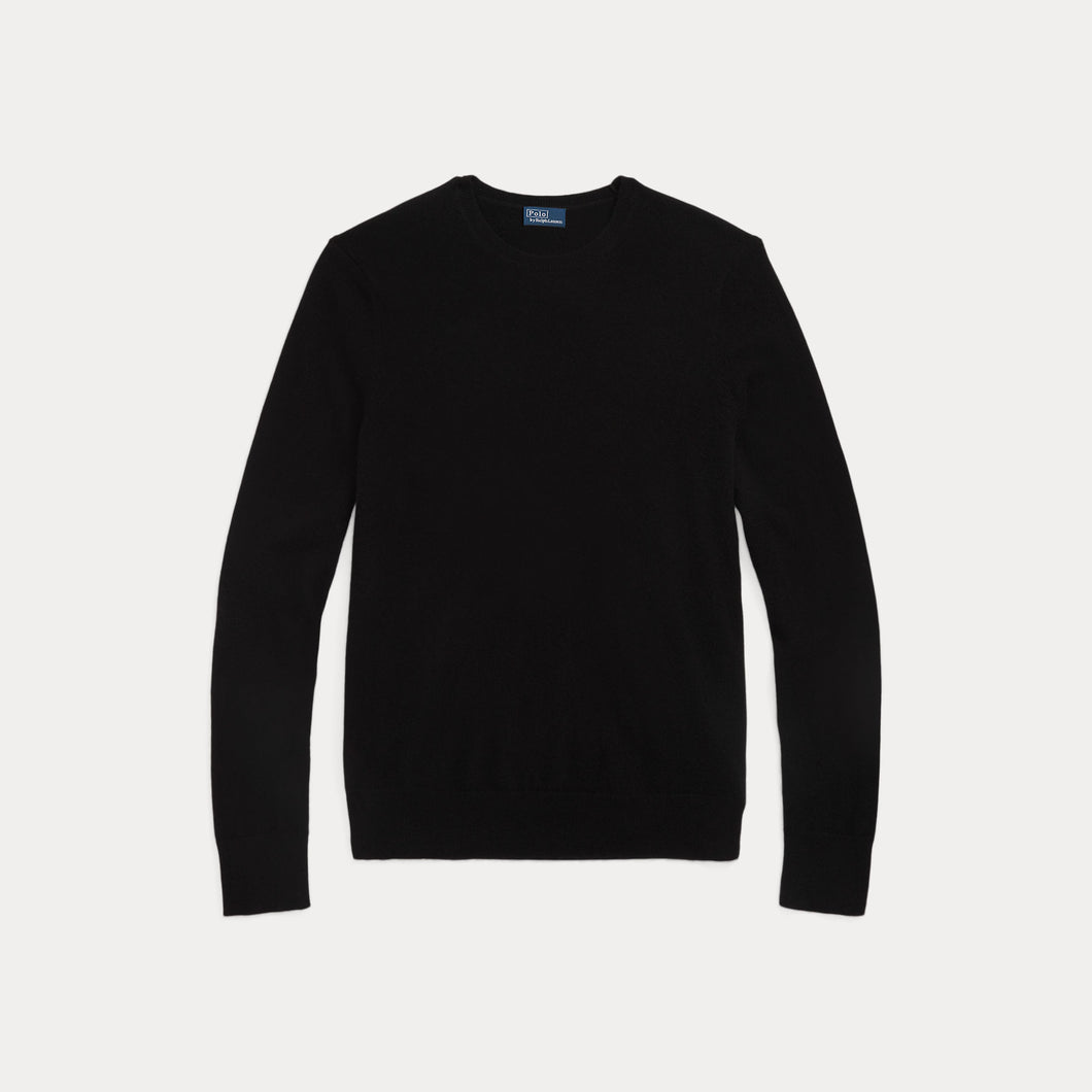 Polo Ralph Lauren - Cashmere Crewneck Sweater in Black.