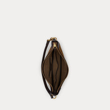 Load image into Gallery viewer, Polo Ralph Lauren - Suede/Leather Shoulder Bag in Maple/Tobacco.
