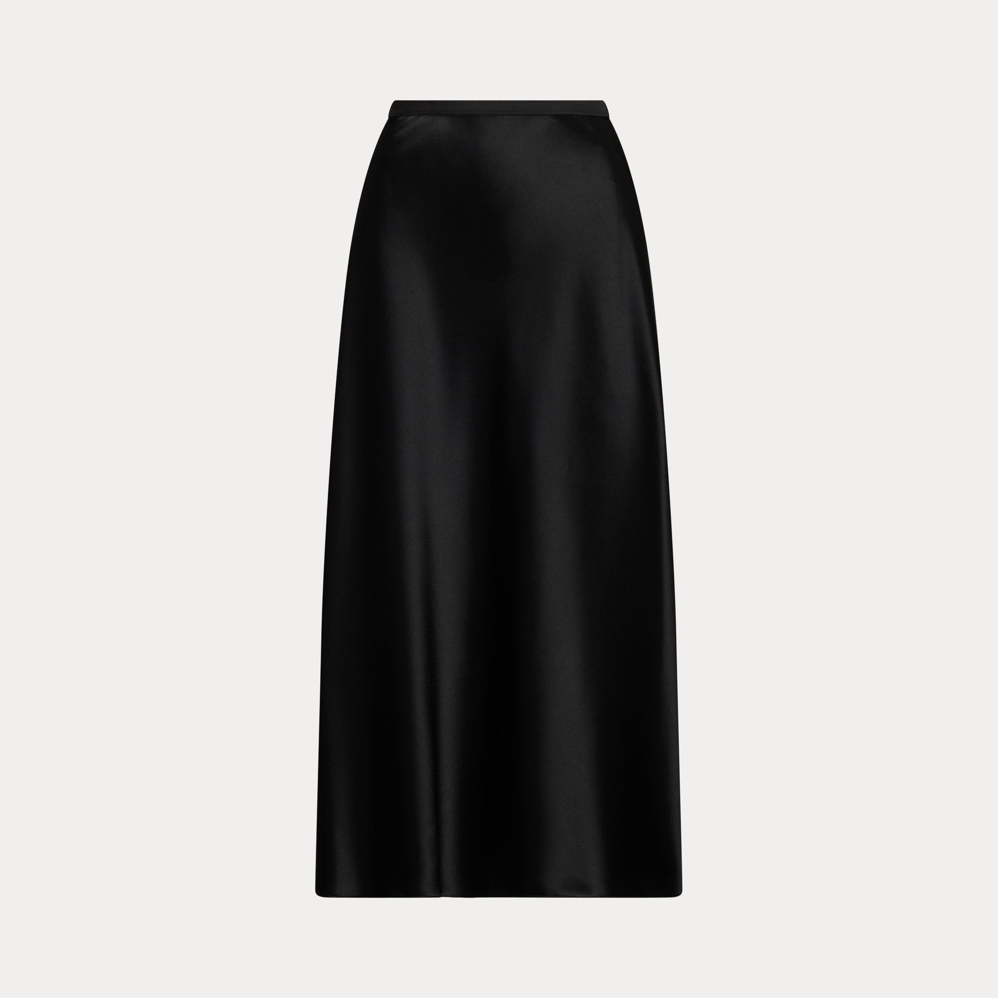 Polo Ralph Lauren - Satin Skirt in Black.