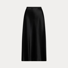 Load image into Gallery viewer, Polo Ralph Lauren - Satin Skirt in Black.
