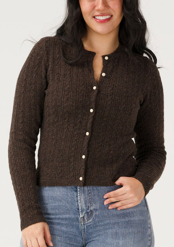 The Normal Brand - Bridget Cable Knit Cardigan