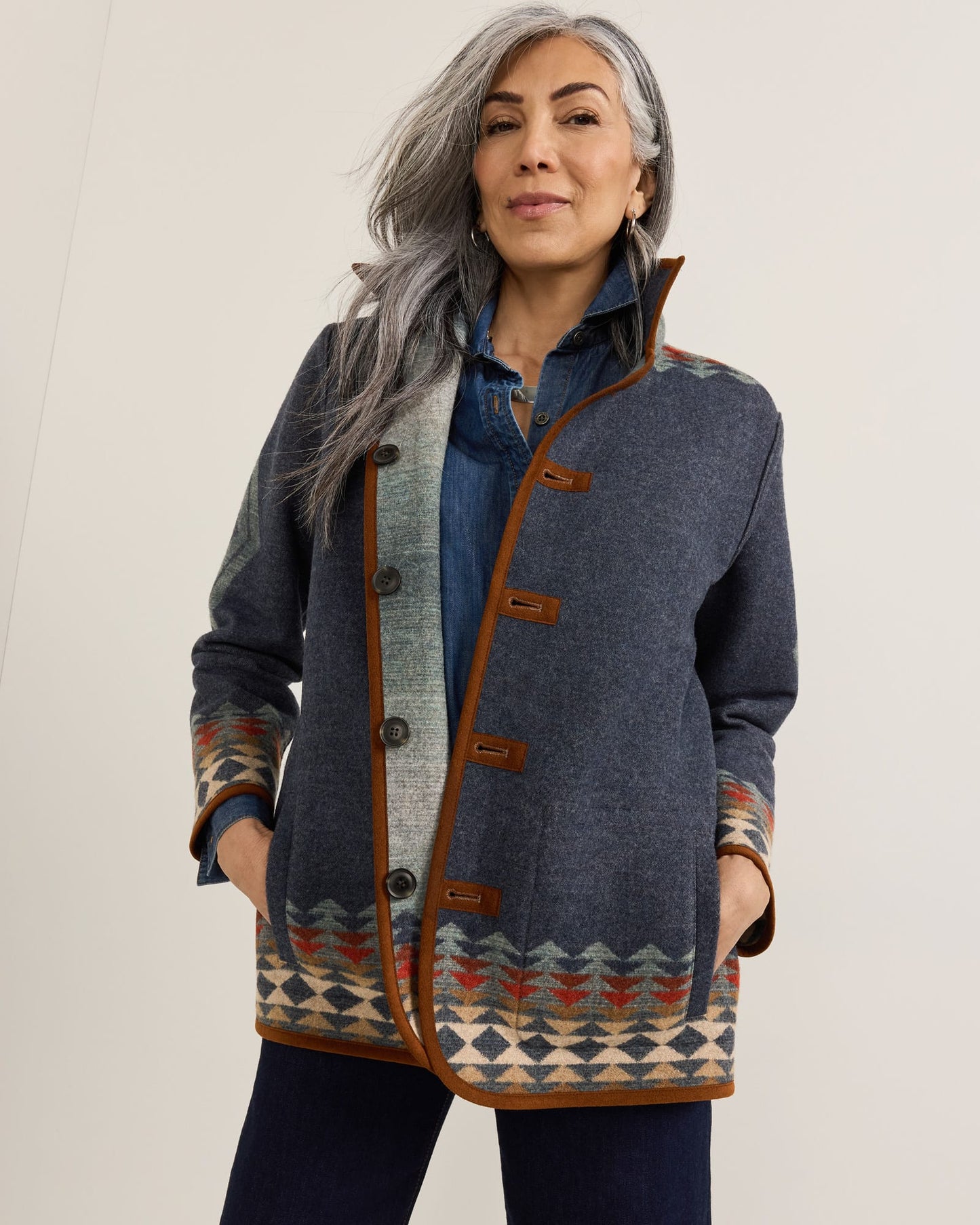 Pendleton - Harding Reversible Wool Coat