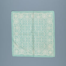 Load image into Gallery viewer, RRL Cotton Rio Grande Bandana in Blue / Cream.
