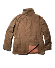 Load image into Gallery viewer, Back of Tom Beckbe Tensaw jacket in tobacco.
