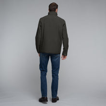 Load image into Gallery viewer, Model wearing Schoffel Men&#39;s Burrough Jacket in Forest back.
