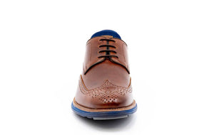 Martin Dingman Countryaire Wingtip in Cigar.