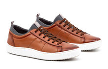 Load image into Gallery viewer, Martin Dingman Cameron Sneaker in Whiskey.
