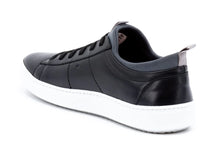 Load image into Gallery viewer, Martin Dingman - Cameron Hand-Finished Sheep Skin Sneaker - Black
