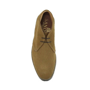 Sanders - Hi Top Indiana Tan Suede Chukka Boot