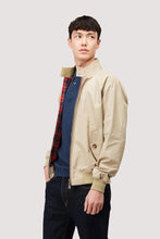 Load image into Gallery viewer, Model wearing Baracuta - G9 Harrington Jacket in Natural.
