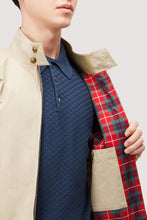 Load image into Gallery viewer, Model wearing Baracuta - G9 Harrington Jacket in Natural.
