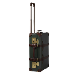 Globe-Trotter Centenary 20" Trolley case with handles extended.