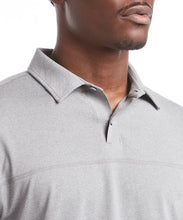 Load image into Gallery viewer, Model wearing Public Rec - Elevate Polo in Heather Steel.
