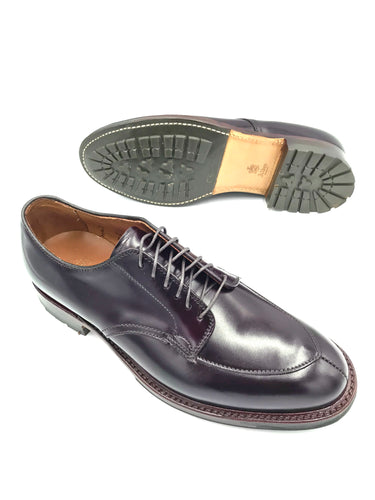 LaRossa Shoe and Alden Shell Cordovan split toed special make up shoe in color 8.