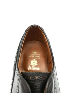 LaRossa Shoe and Alden Wingtip special make up in dark brown regina calf.