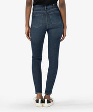 Load image into Gallery viewer, Model wearing Kut From The Kloth - Mia Mid Rise Toothpick Skinny KP008MH9 in Smart Wash
