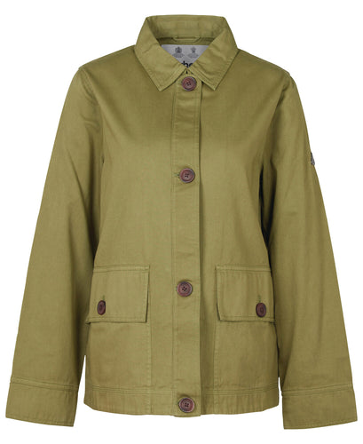 Barbour Zale Casual in Olive tree.