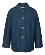 Load image into Gallery viewer, Barbour Denim Barrhead Quilt in Dark Was/Dress Indigo.
