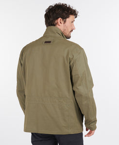 Model wearing Barbour Sanderling Casual in Fern - back.
