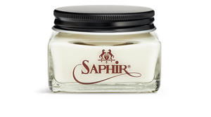 Saphir neutral shell cordovan cream.