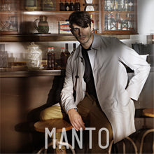 Load image into Gallery viewer, Lifestyle shot of the Manto Bertram jacket in tan.

