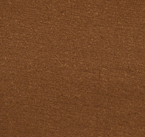 Swatch of Barbour Warm Pile Waistcoat Zip-In Liner in brown.