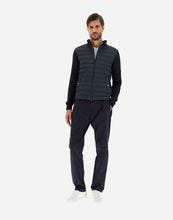 Load image into Gallery viewer, Model wearing Herno Men&#39;s Cardigan in Dark Navy.
