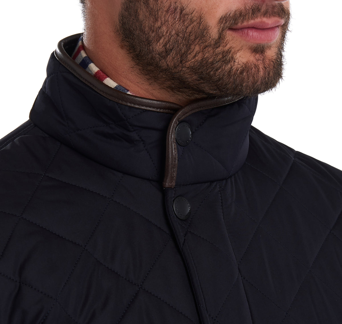 Barbour Powell Quilt - Navy