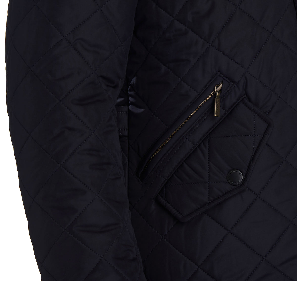 Barbour Powell Quilt - Navy