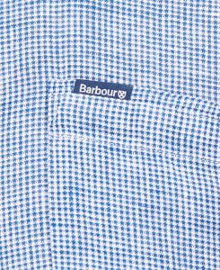 Barbour Linton Tailored Shirt in Navy.