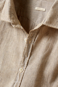 Massimo Alba - Genova L/S Button Down Shirt in Sabbia.