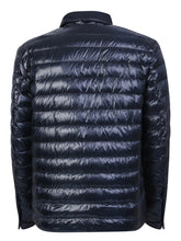 Load image into Gallery viewer, Herno Men&#39;s Nylon Ultralight Down Shirt Jacket in Blue Navy
