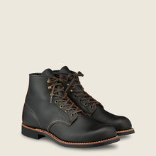 Load image into Gallery viewer, Red Wing Heritage Blacksmith boot in black.
