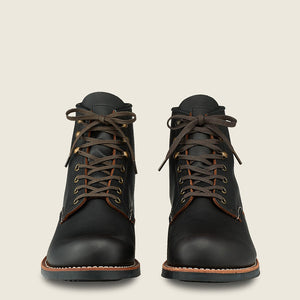 Red Wing Heritage Blacksmith boot in black.