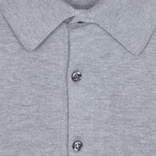 Load image into Gallery viewer, John Smedley - Bradwell L/S Shirt in Silver.
