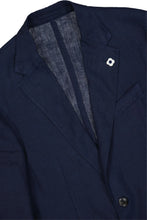 Load image into Gallery viewer, Lardini - Dyed Drop 7 Suit Blazeer in Navy.
