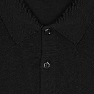 John Smedley - Cotswold L/S Shirt in Black.