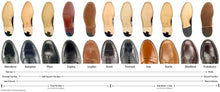 Load image into Gallery viewer, Alden shoe last size chart.

