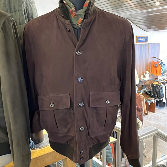 Valstar - Valstarino Suede Bomber Jacket