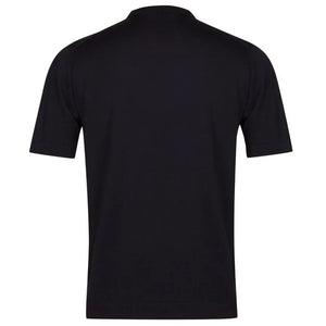  John Smedley - Lorca S/S T-Shirt Navy back.