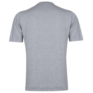  John Smedley - Lorca S/S T-Shirt Silver back.