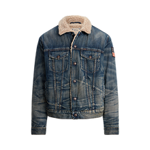 Load image into Gallery viewer, Polo Ralph Lauren Denim Sherpa Trucker Jacket in Earlton.
