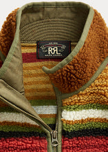 Load image into Gallery viewer, RRL - Striped Fleece Jacket
